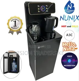 Nunix A3c Hot Cold Bottom Load Dispenser,Voice Recognition