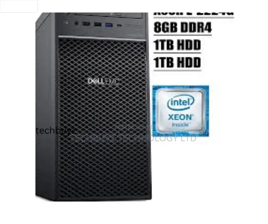 New Server Dell PowerEdge T40 8GB Intel Xeon HDD 1T