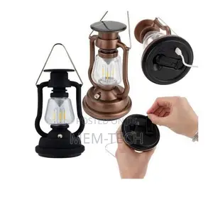 Solar Light Solar Rechargeable Camping Lamp Lantern