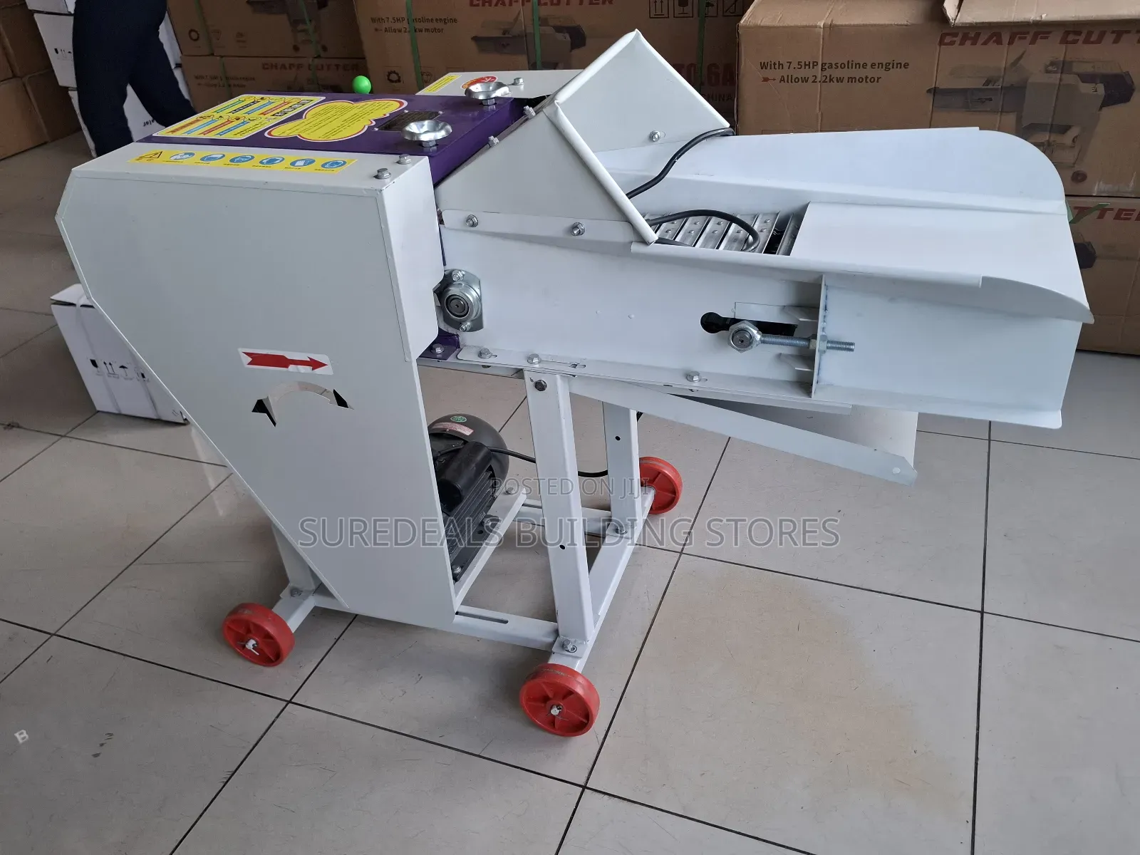 High Speed Chaff Cutter/Chopper With 3hp Motor