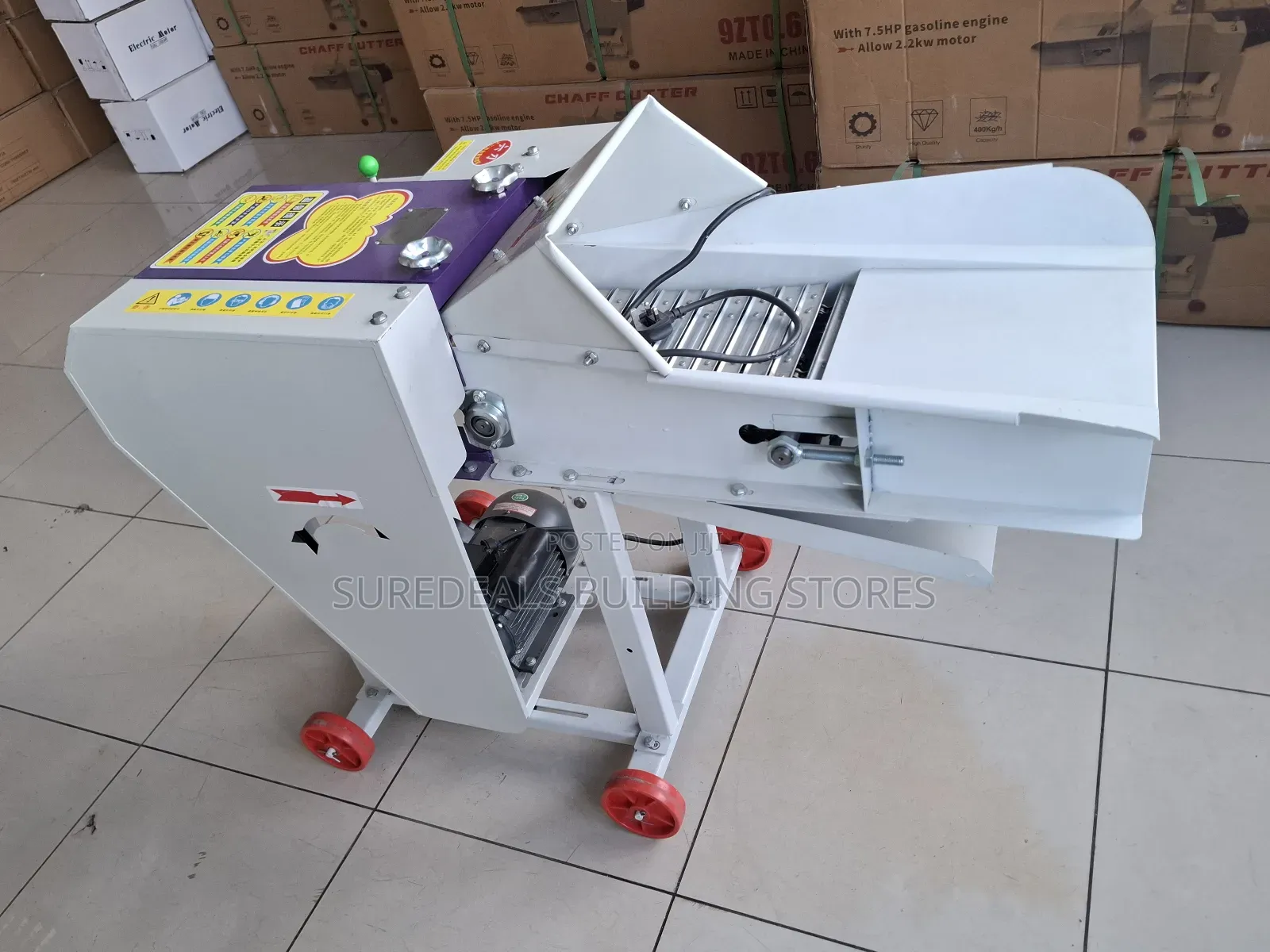 High Speed Chaff Cutter/Chopper With 3hp Motor