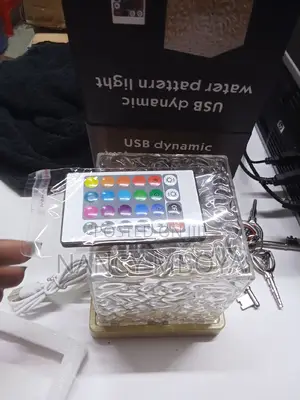 Usb Rotating Dynamic Water Pattern Light