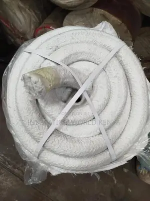 Ceramic Fiber Round Rope–50mm Diameter(Per Mtr)–Non-Asbestos