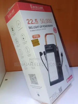 50000 Excellent Powerbank P96,22.5 Volts