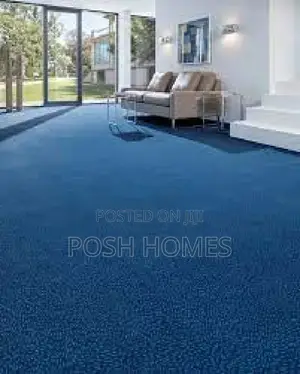 Blue Delta Carpet Elegant Wall to Wall Carpet