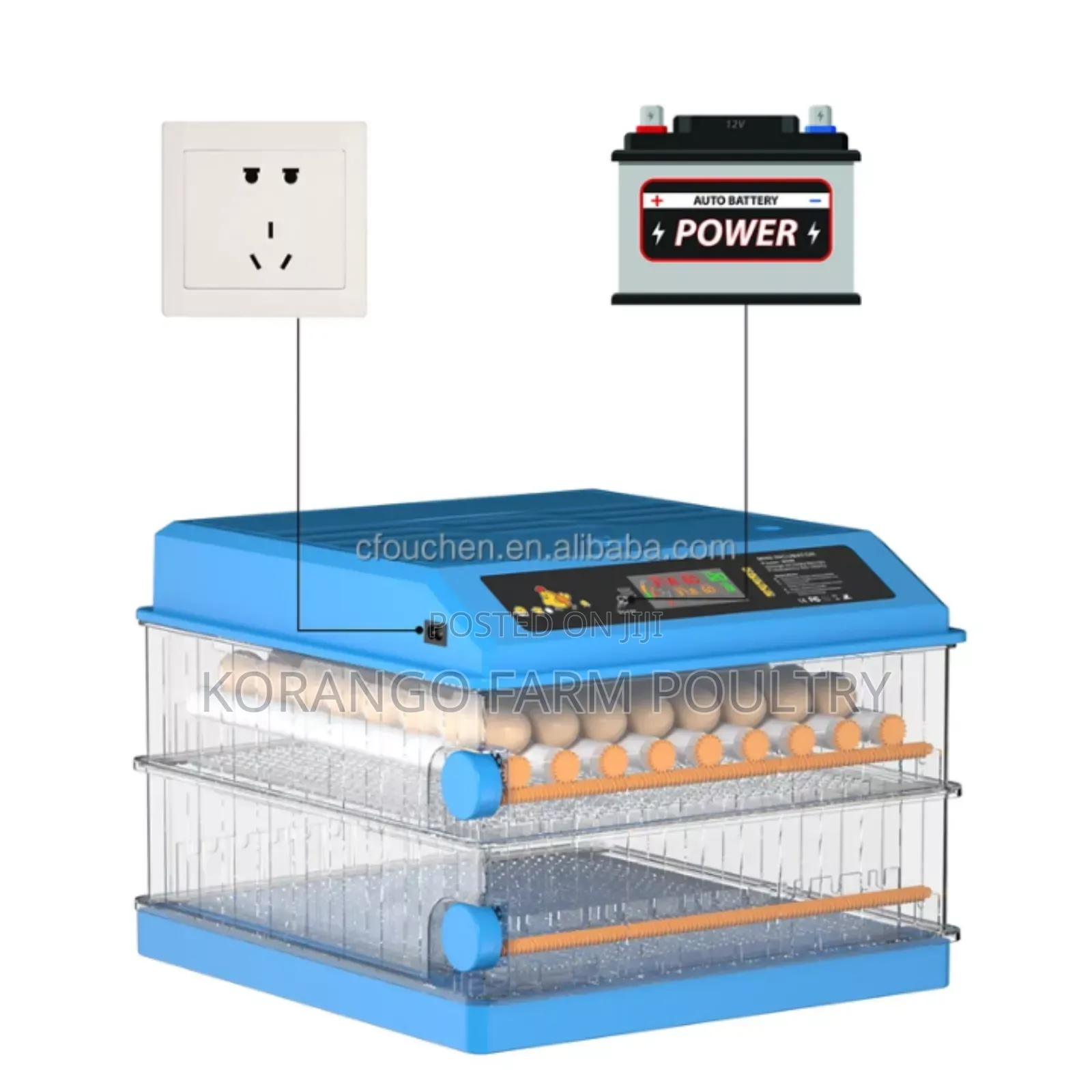 Solar Powered Eggs Incubator