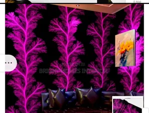 Pink 3d Pattern Wallpaper New Stock