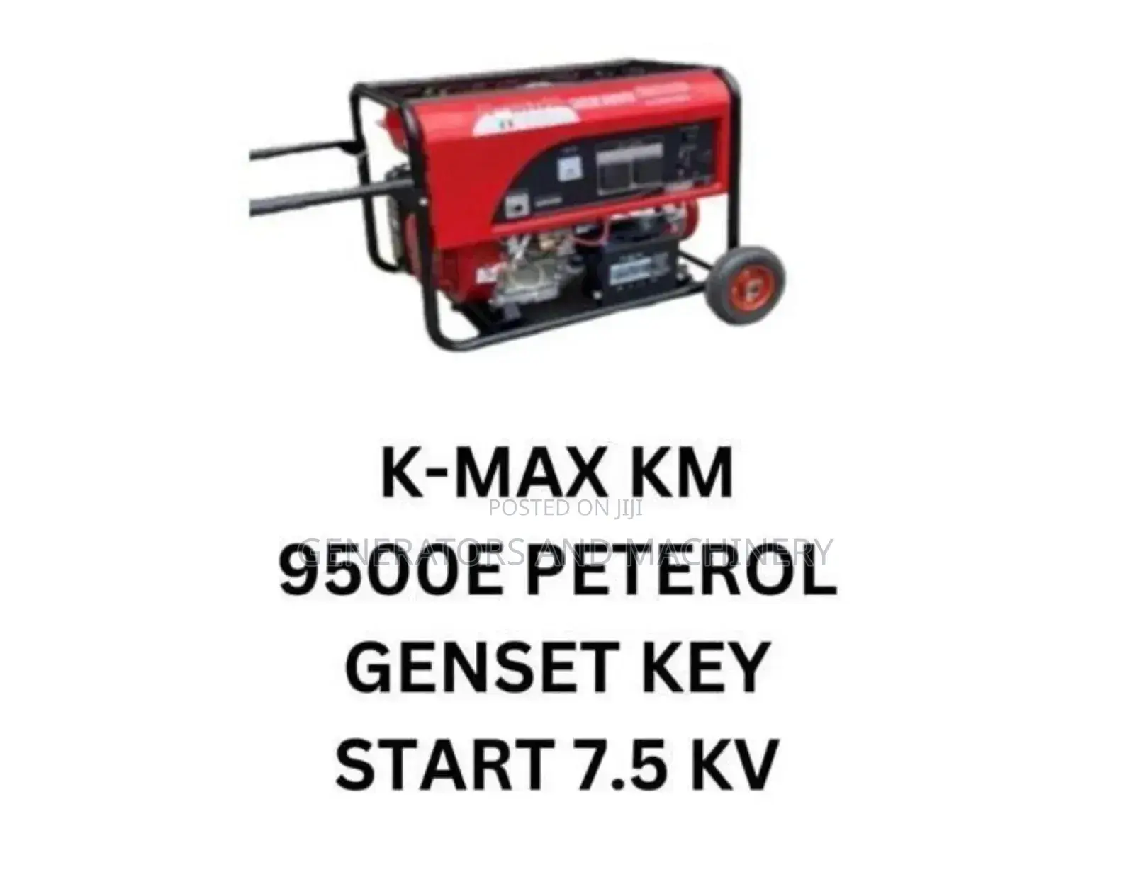 7.5kva Kmax 9500e