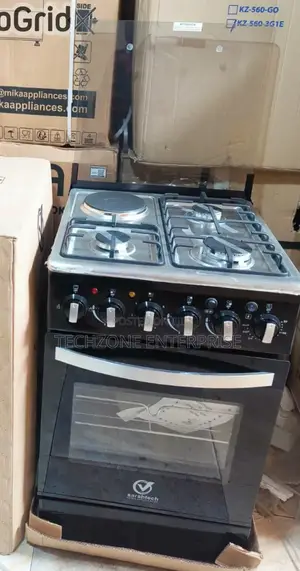 Sarahtech 3 Gas+ 1 Electric Standing Cooker, 50*55cm ;