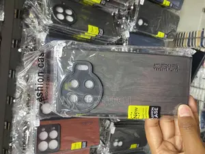 Kukoufey Leather Case With Silicon Tecno Spark 20 Pro Plus