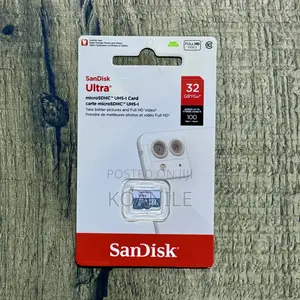 Sandisk 32 Gb Memory Card Authentic (Class 10)