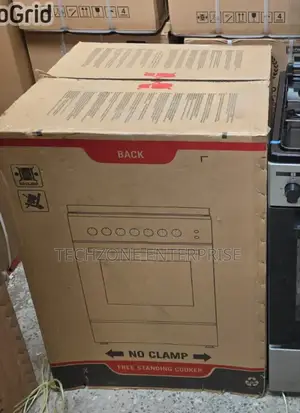 Von 60*60cm Cooker 3gas +1 Electric Thick Enamel Inox Grey,;
