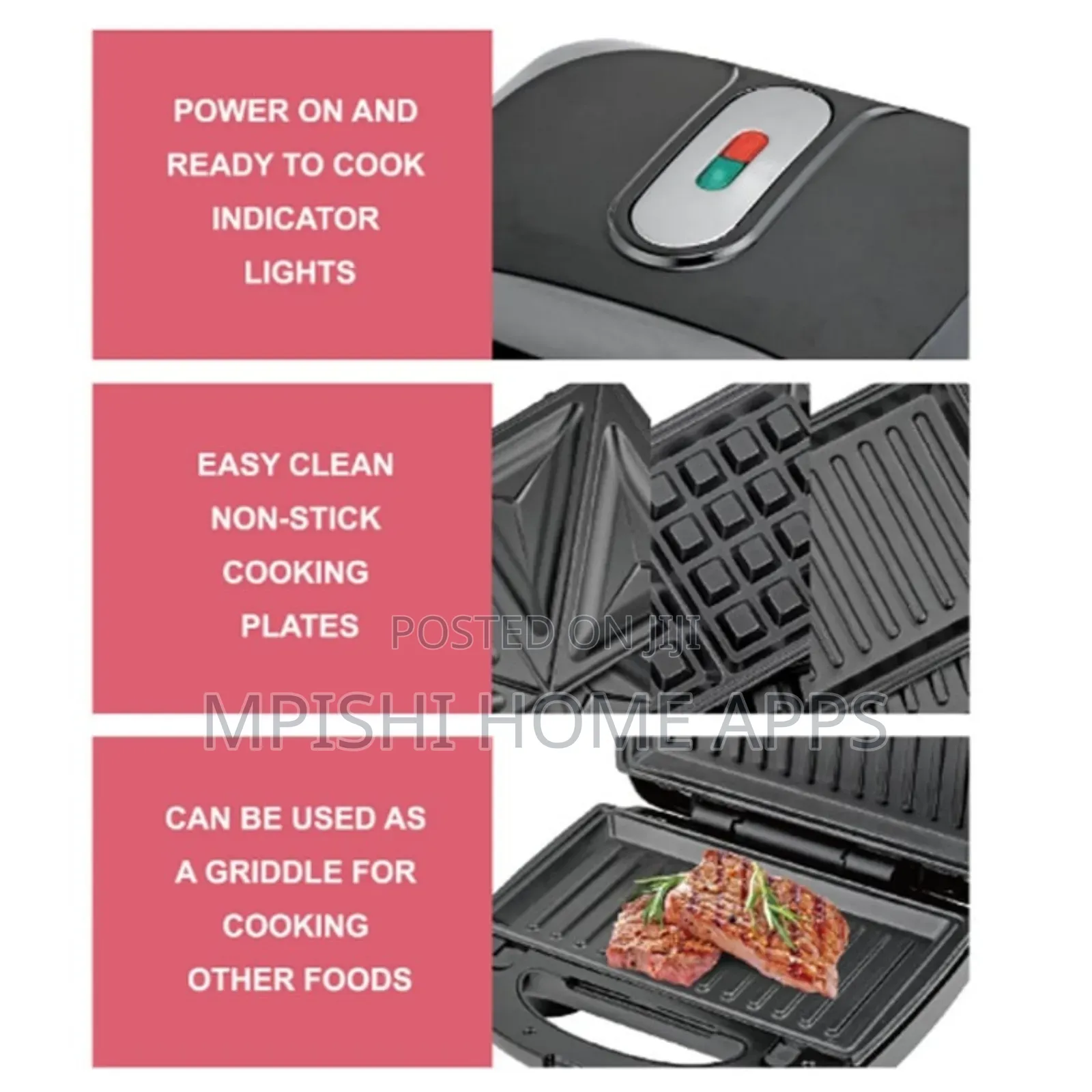 3 in 1 Sandwich Maker
