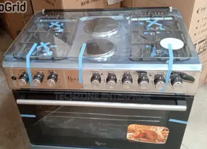 60*90cm Roch 4g+2e Free Standing Coooker With Electric Oven,