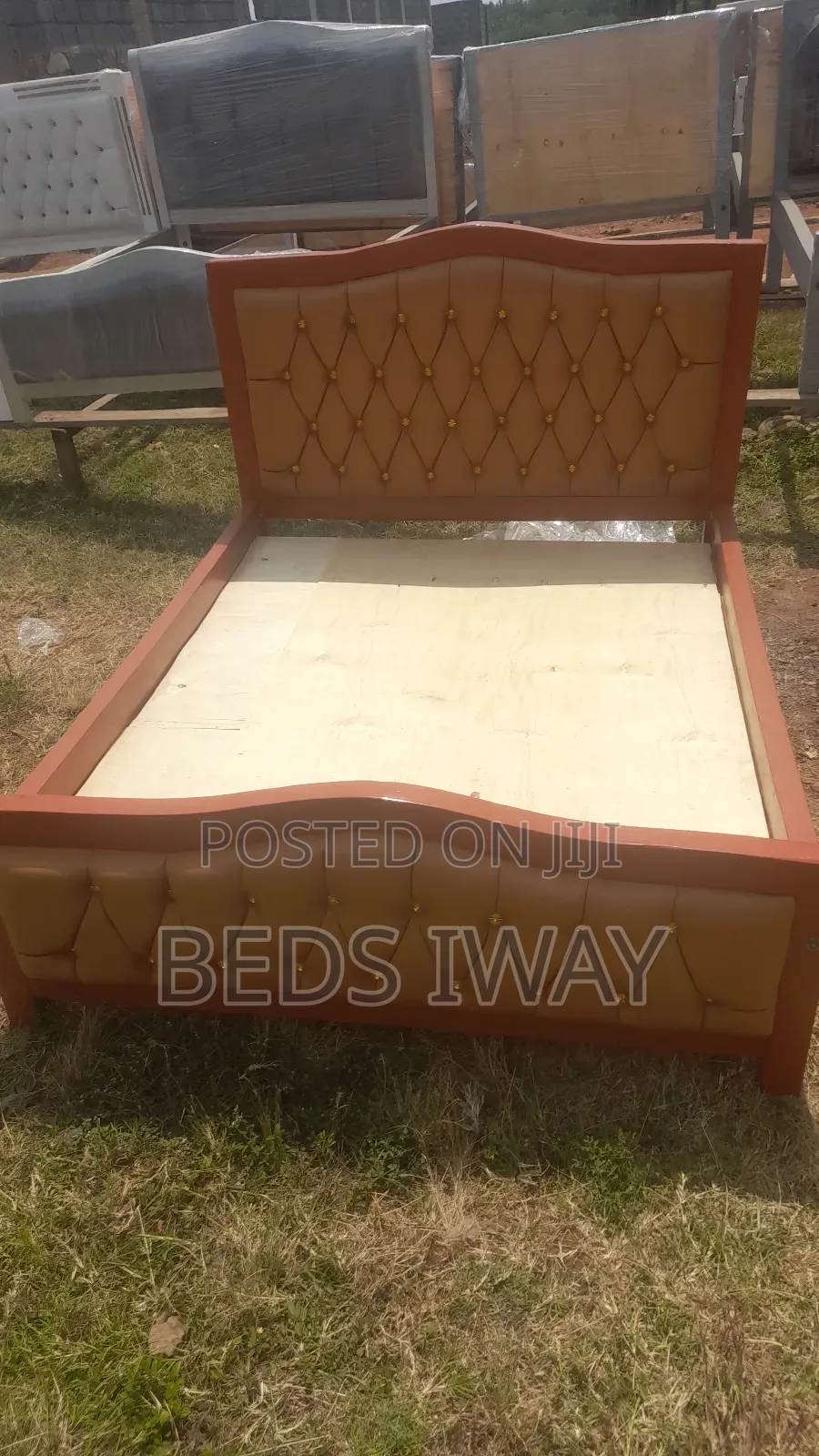 Brown Classy Look 5x6 Bed
