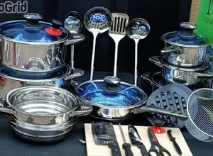 High Quality Marwa German Life 30pcs Stainless Cookware Set,