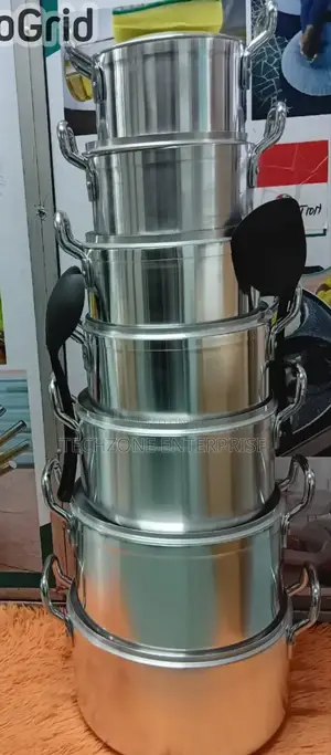 Quality Tornado 14-PCS Stainless Steel Cooking Pot Set ;