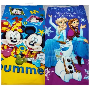 Cartoon Themed Kids Towel