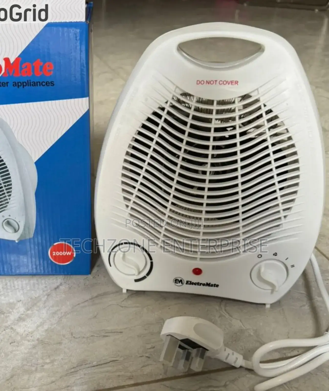 Electromate Portable Fan Room Heater ;
