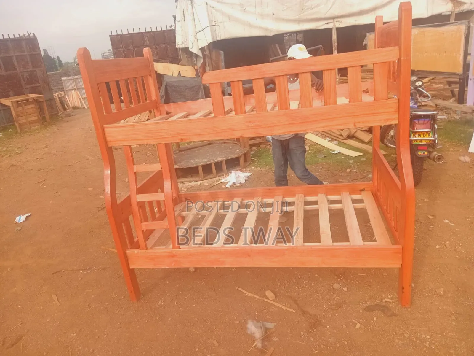 Double Decker Bunk Bed Ready-Made