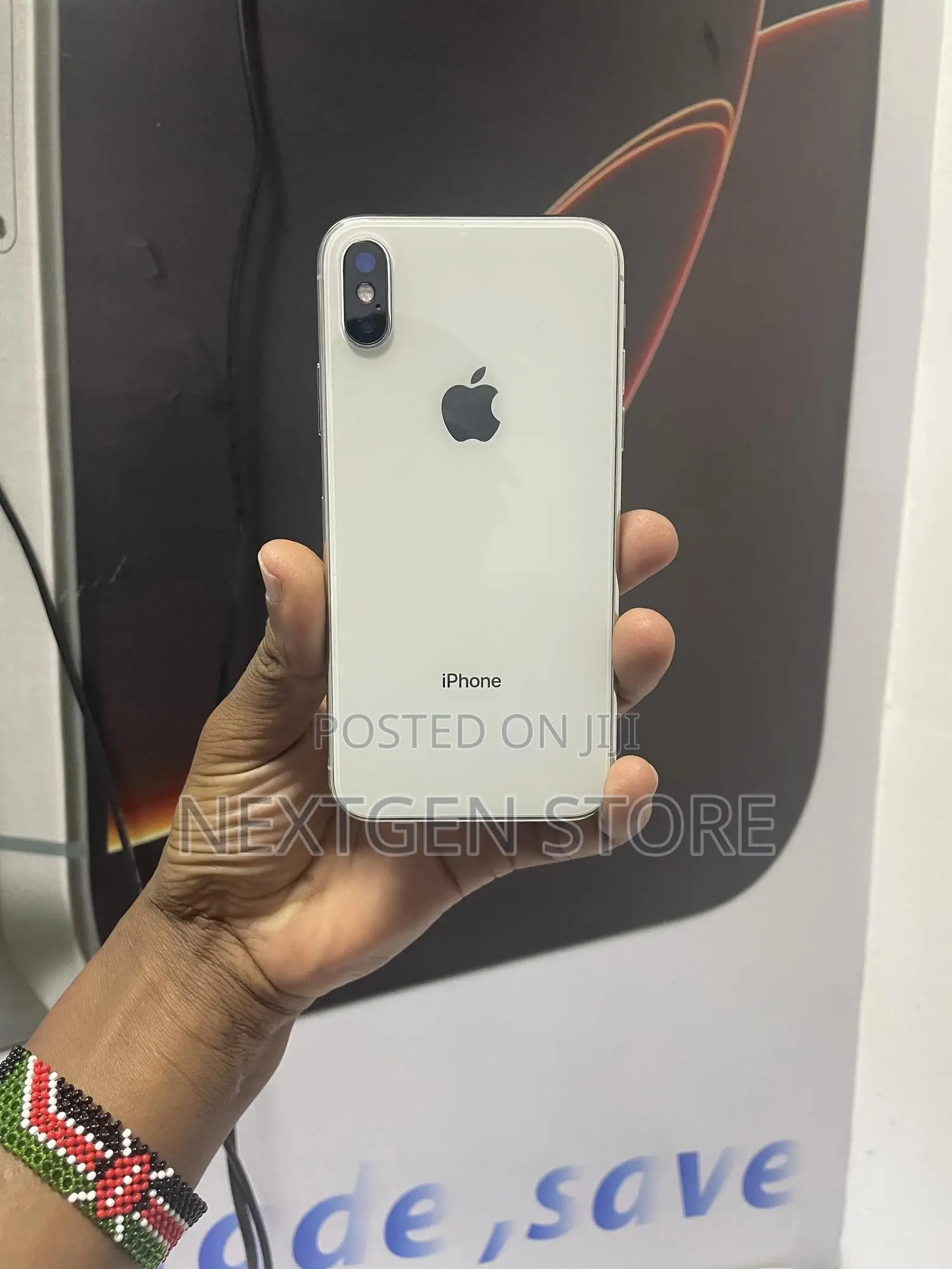 New Apple iPhone X 256 GB White