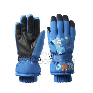5-10 Yrs Outdoor Sking Cycling Kids Winter Gloves