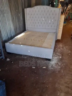 Box Bed 5x6 White Diamond