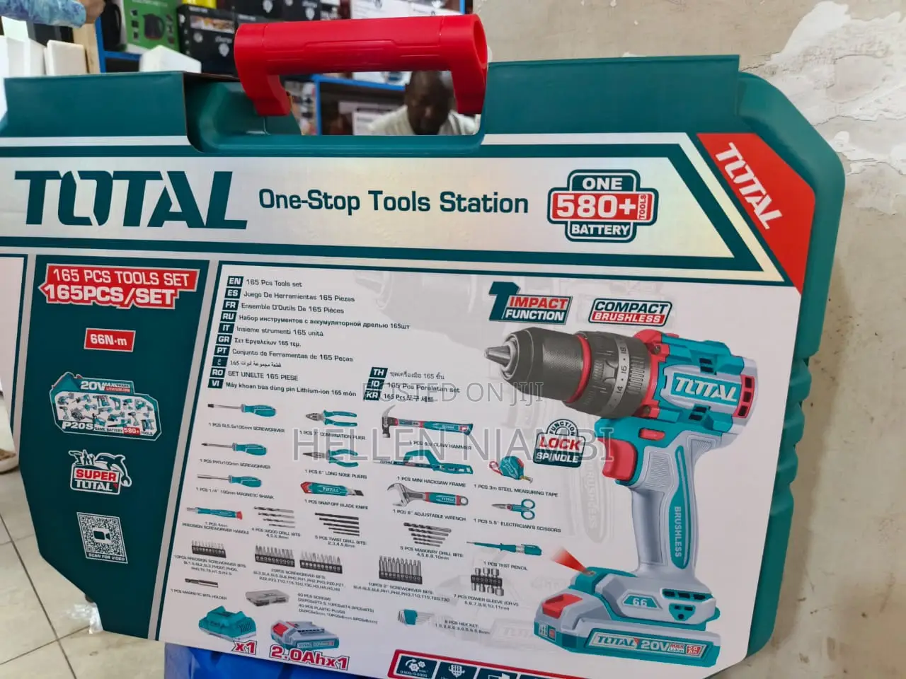 Total 165pcs Toolset