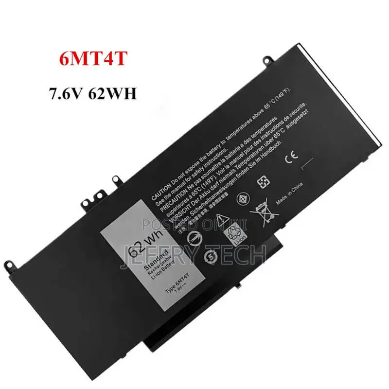 6mt4t Laptop Battery Replacement for Dell Latitude E5470