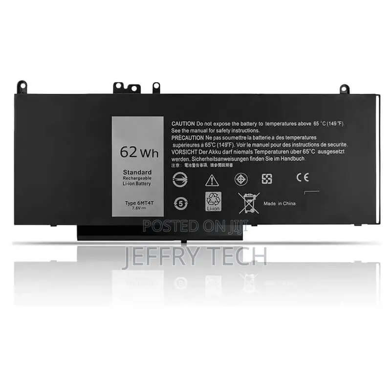 6mt4t Laptop Battery Replacement for Dell Latitude E5470