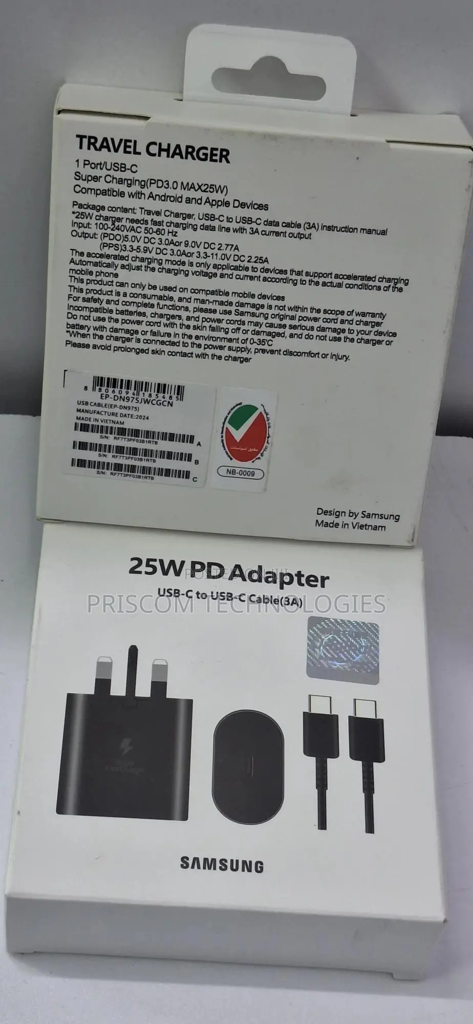 Samsung Phone Charger Type C Usb C to Usb-C