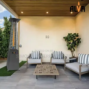Alva 2.2m Stainless Steel Gas Patio Heater