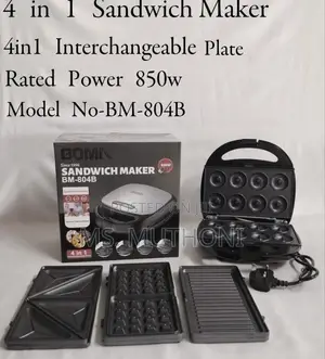 Boma 4 in 1 Sandwich Toaster
