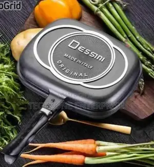 Double Grill - Dessini 36cm Double Sided Grill 