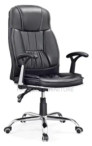 Office Chair Leather-Black