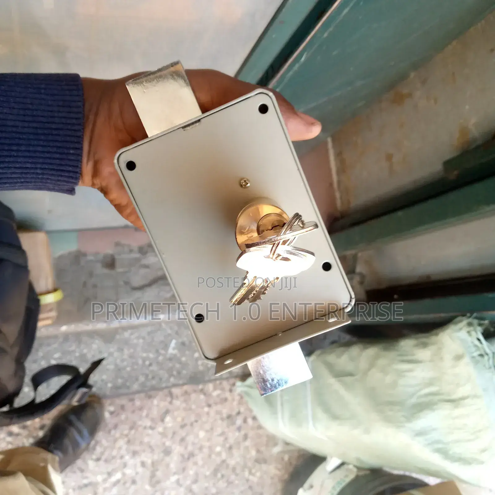 Rim Lock - Steel Door