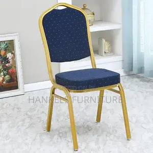Blue Banquet Chair