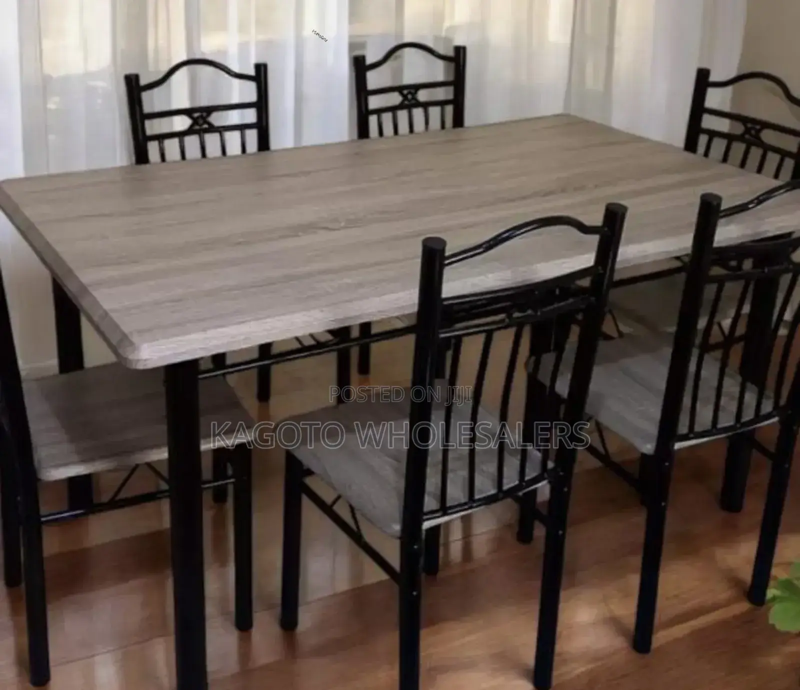 Brown 6 Sitter Dinning Table