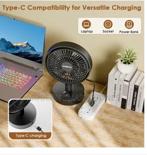 New Oraimo Portable Rechargable Table Fan