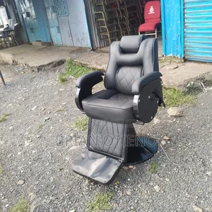 Single Barber Chairs With Adjustable Machine