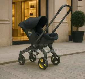 Black 4 in 1 Baby Stroller
