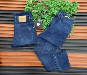 Quality Denim Soft Streit Jeans Casual Business Trousers