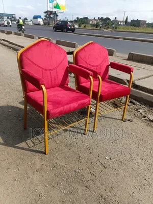 Red Church Seats, Without Logo 