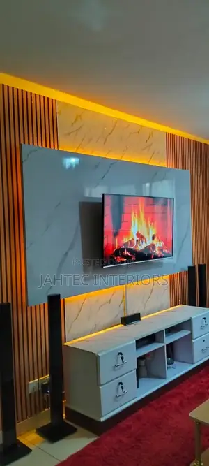 Morden Tv Mounting and Wall Panel Tv Stand