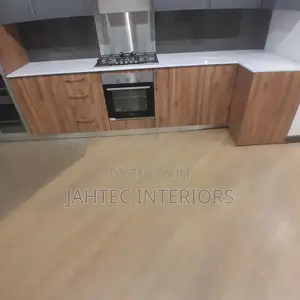 Morden Kitchen With Gloss Finish Board