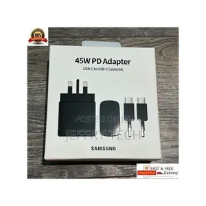 Samsung Galaxy A04e 45w Super Fast Charger Type C, Usb C-C (