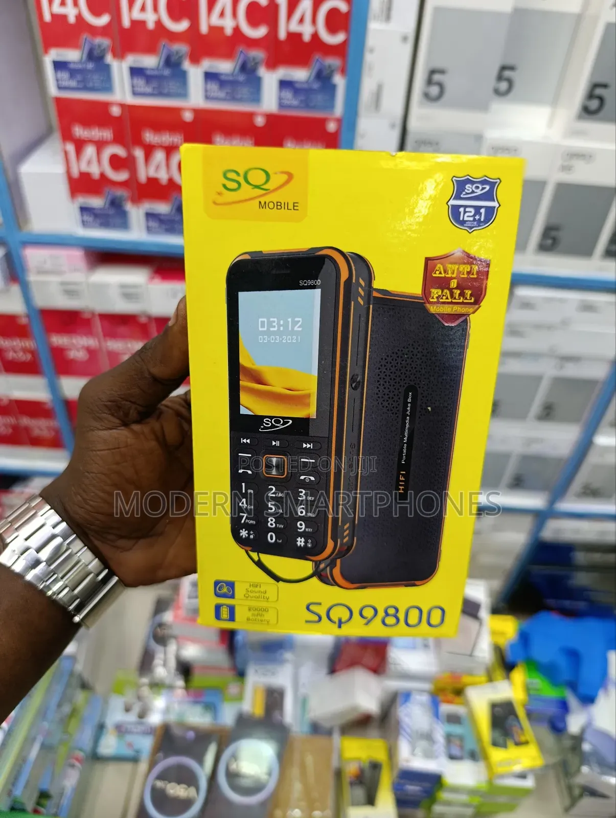 New Mobile Phone Black