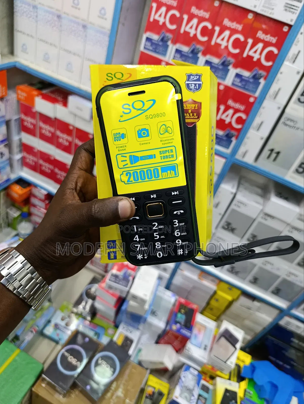 New Mobile Phone Black