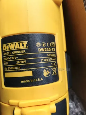 9-Inch Dewalt Heavy-Duty Electric Angle Grinder