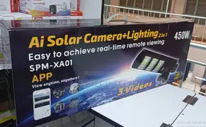 2in1 450w Solar Powered Security